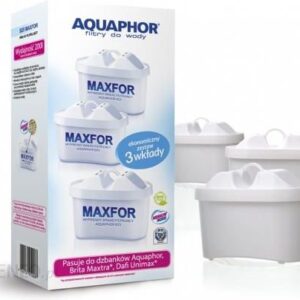 AQUAPHOR B25 MAXFOR 3 wkłady filtrujące