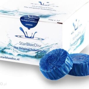 Geberit Stardisc Blue Kostki Higieniczne Do Stelaży Grohe/Geberit/Tece Niebieskie 12Szt (STARDISCBLUE12)