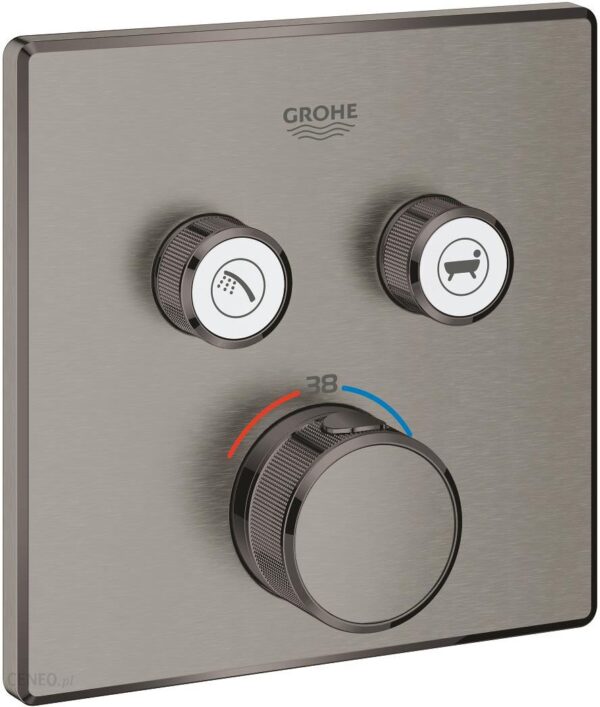 Grohe Brushed Hard Graphite Grotherm Smartcontrol 29124Al0