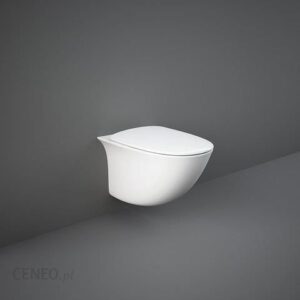 Rak Ceramics Sensation Rimless Biały Połysk + Deska (SENS2SET)