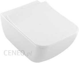 Villeroy & Boch MiskaCollaro Combi Pack White Alpin Ceramicplus + Deska Wolnoopadająca Slimseat 4626Rsr1
